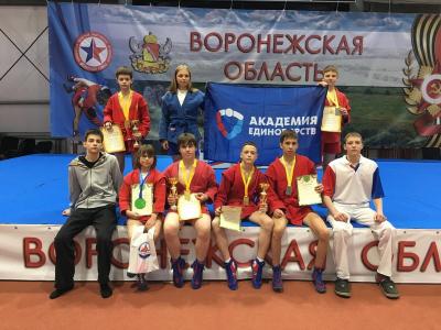 Рязанские самбисты завоевали медали представительных турниров в Черноземье